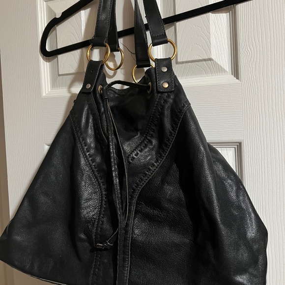 Yves Saint Laurent Purse, Hobo Shoulder BagSO Chic 2 in 1 purse- goes inside out - Picture 1 of 12